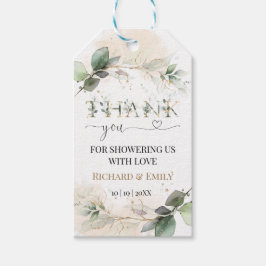 Para Presente Obrigado Etiqueta