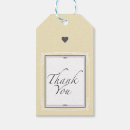 Para Presente Obrigado Etiqueta de presentes