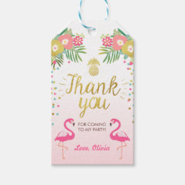 Para Presente Obrigado Tropical de Aniversário você etiqueta Fla