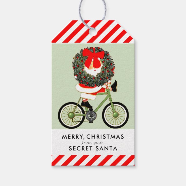 Para Presente Papais noeis Secretos Ideias de presentes Etiqueta (Frente)