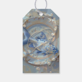 Para Presente Peixe - Etiqueta de presentes