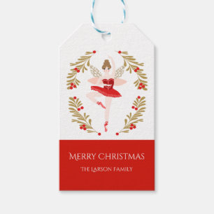Para Presente Pluma de Açúcar Fada de Natal Etiqueta de presen