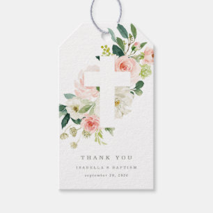 Para Presente Primavera Florals Obrigado Etiqueta