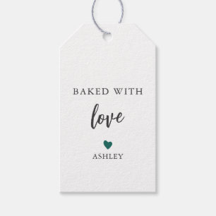 Para Presente Qualquer Coração Colorido Com Etiqueta De Amor, Co