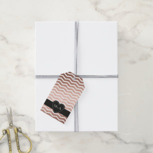 Para Presente Rosa de Chic - obrigado moderno - sua etiqueta de