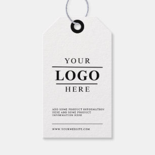 Para Presente Roupas com etiqueta de preço de hang simples perso