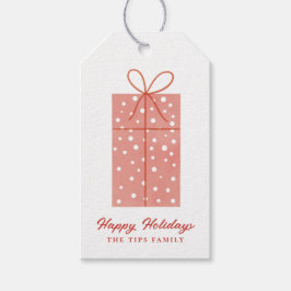 Para Presente Sua Etiqueta de presentes especial