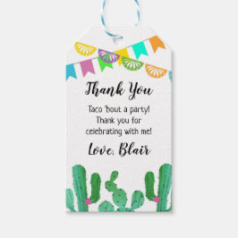 Para Presente Taco "bout uma etiqueta de favor de festa
