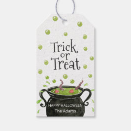 Para Presente Trick ou trate a etiqueta do Halloween