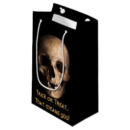 Para Presentes Pequena Trick or Treat…Isso significa você! Sacola de Doce