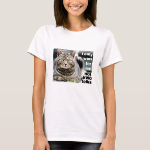 Para Quem Você Trabalha? T-Shirt (luz)