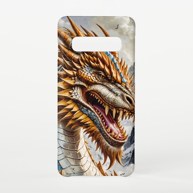 Para Samsung Galaxy Capa de telefone Epic Ouro Dragon (Verso)