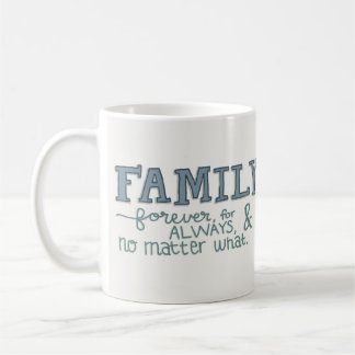 Para sempre caneca da família