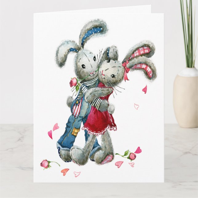 Para sempre cartão do amor (Frente)