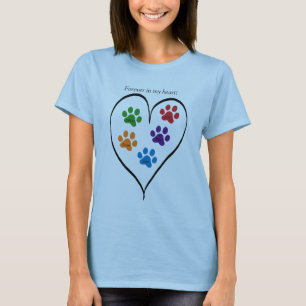 Para Sempre Em Minha Camisa Memorial Do Pet