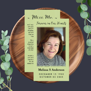 Para sempre em nosso Cartão com fotos de oração fu