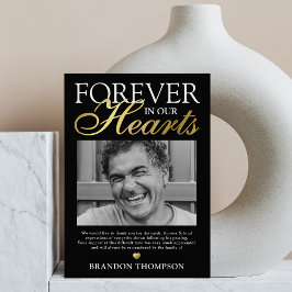 Para sempre em nosso Cartões de agradecimentos Fun