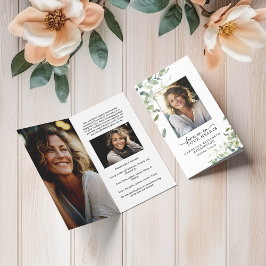 Para sempre em nosso coração Pequeno Cartão Funera