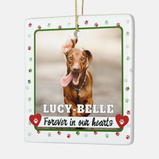 Para sempre em nosso Ornamento de Guarda-Lembrança (Esquerda)