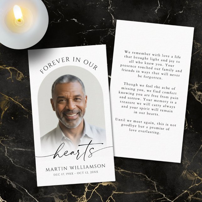 Para Sempre Em Nossos Corações Foto De Cartões De  (Criador carregado)