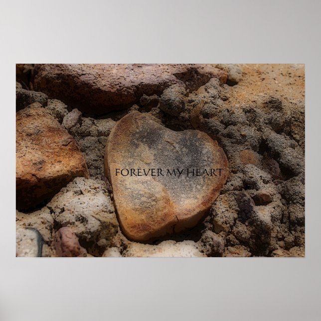 Para sempre meu poster de coração (Frente)