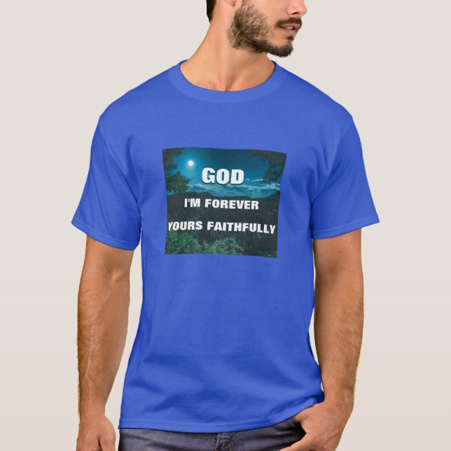 Para sempre - natureza (luz) - T-Shirt (Frente)