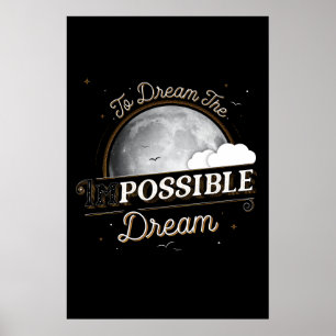 Para sonhar o poster ideal impossível (24x36)