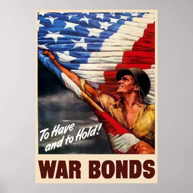 Para Ter E Segurar — Poster WW2 (Frente)