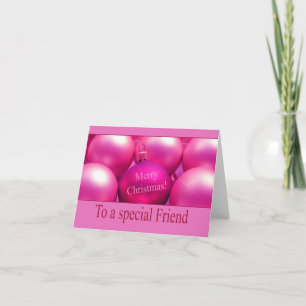 Para um amigo especial Feliz Cartão de Natal