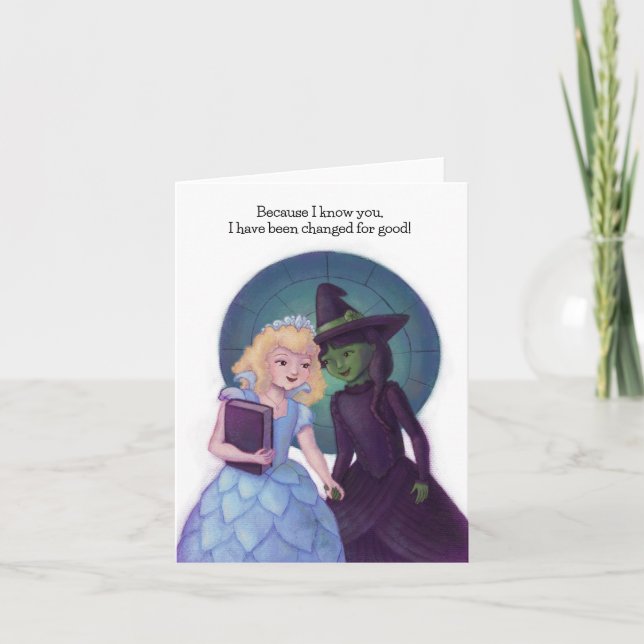 Para um Cartão de Aniversário Bom (Frente)