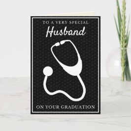 Para Um Cartão De Graduação Médica Muito Especial