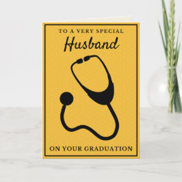 Para Um Cartão De Graduação Médica Muito Especial