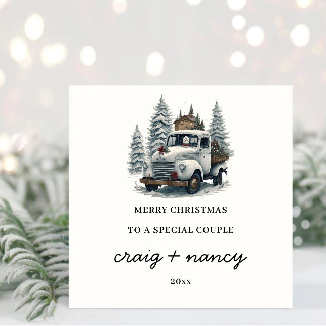 Para Um Cartão De Natal De Casal Especial (Criador carregado)