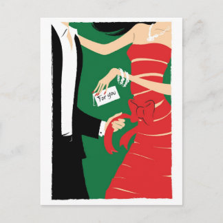 Para você cartão postal