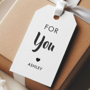 Para Você, Etiqueta De Presente, Qualquer Etiqueta