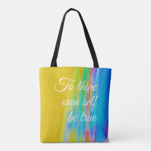 Para você ser verdadeiro Tote Bag de Jo Images