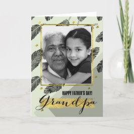 Para vovô em Cartões com fotos personalizados de D