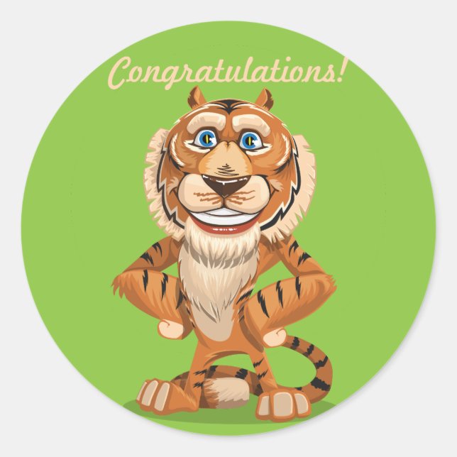 Parabéns! Adesivos (Frente)