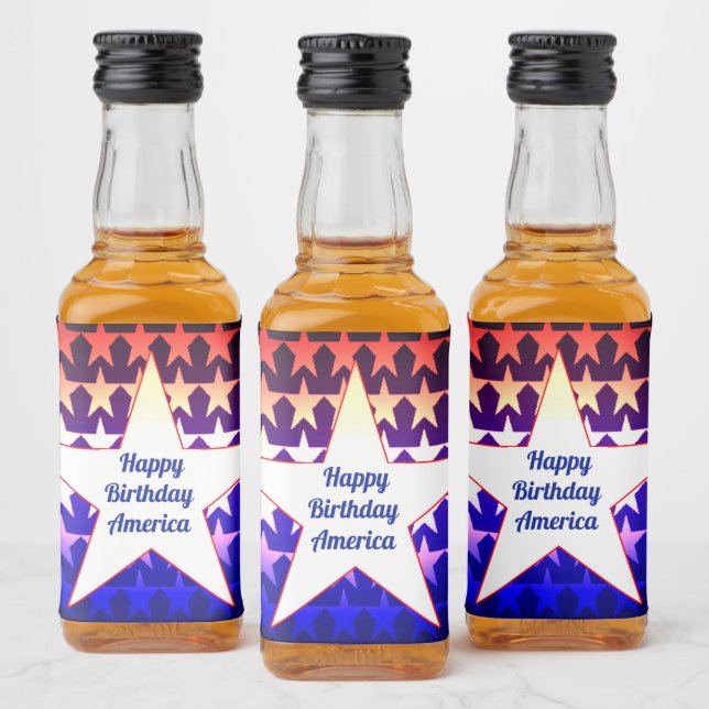 Parabéns América Personalizar (Garrafas)