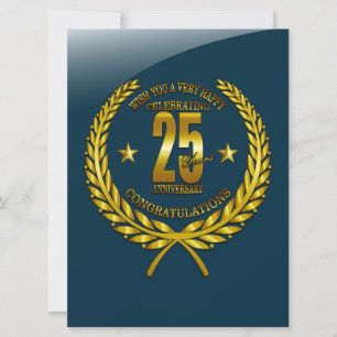 Parabéns ao 25º Aniversário