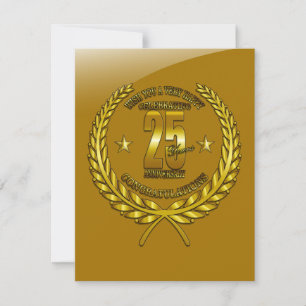 Parabéns ao 25º Aniversário