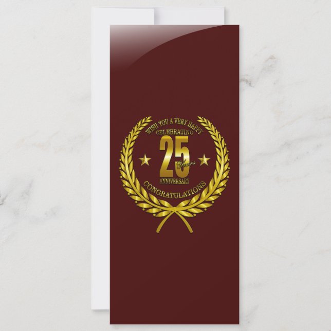 Parabéns ao 25 (Frente)