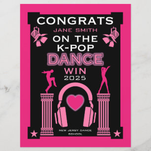 Parabéns ao Vencedor da Competição de Dança K-Pop