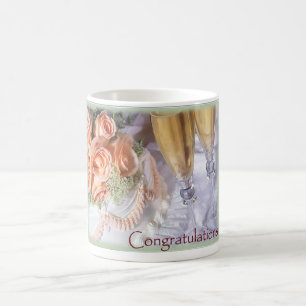 ***PARABÉNS*** CANECA DE CAFÉ DE DUAS CORES