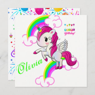 Parabéns Cartão de Aniversário Pony