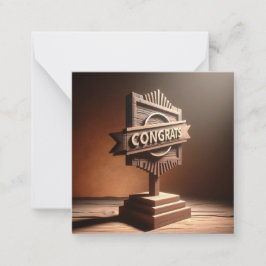 Parabéns Cartão de Saudação