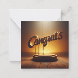 Parabéns Cartão de Saudação