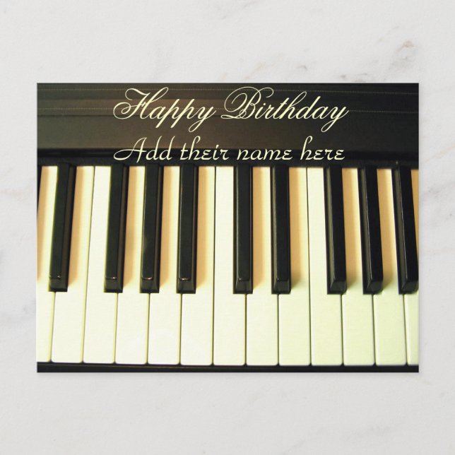 Parabéns_ Cartão postal (Frente)