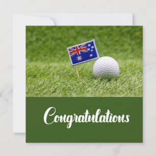 Parabéns de golfe que você fez isso para jogar gol