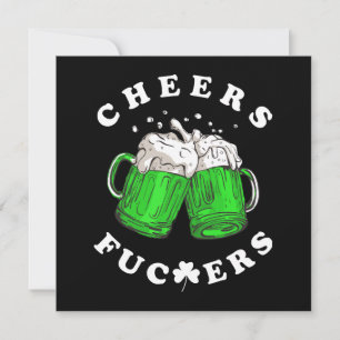 Parabéns Dia de São Patrício Cerveja Divertido